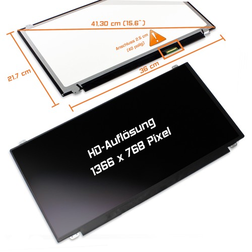 Led display matt passend - 15,6",